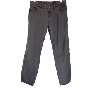 Patagonia Men’s Hemp Overstone Pants Dark Gray Size 38 x 32